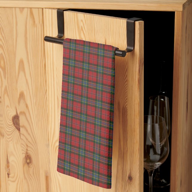 Linge De Cuisine MacLean de Duart Modern Original Tartan écossais (Pliage en tiers)