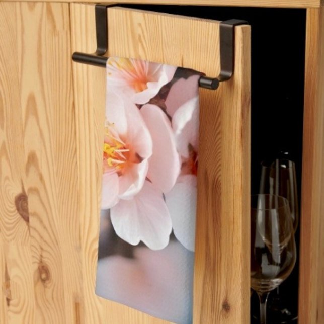 Linge De Cuisine Magie de Fleur Rose (Kitchen Towel 16”X24” poly-blend machine washable. 
)