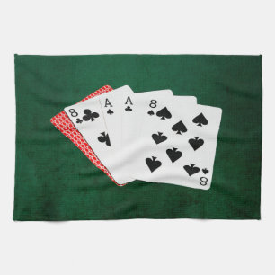 Linge De Cuisine Mains de poker - Mains de l'homme mort