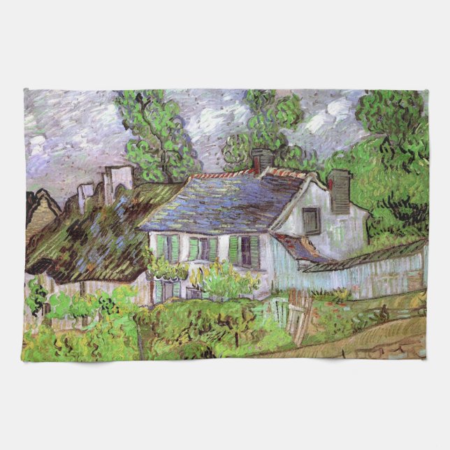 Linge De Cuisine Maisons à Auvers par Vincent van Gogh (Horizontal)