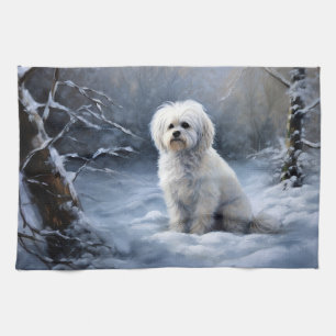 Linge De Cuisine Maltais Laisser Neige Noël