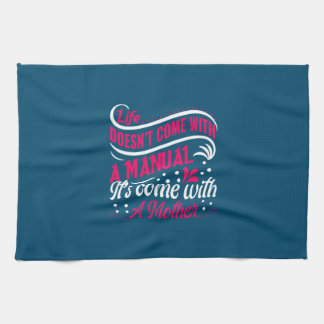 Linge De Cuisine Maman Art C'Est Venu Avec Une Mère