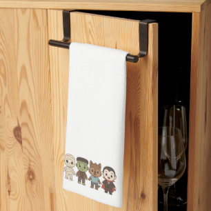 Linge De Cuisine Maman mignonne, Frankenstein, Dracula, loup-garou