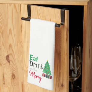 Linge De Cuisine Mangez, buvez et profitez