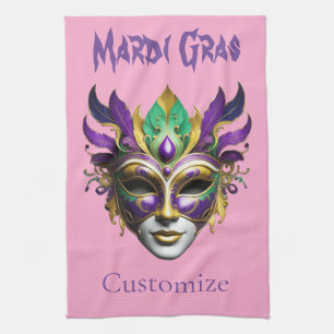 Linge De Cuisine Mardi Gras Masque Thunder_Cove