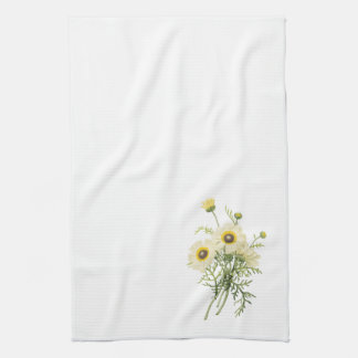 Linge De Cuisine marguerite tricolore (carinatum de chrysanthème)