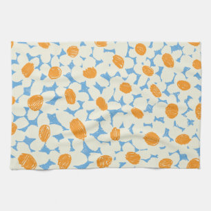 Linge De Cuisine Marguerites bleues