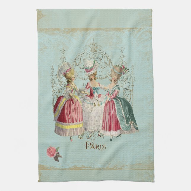 Linge De Cuisine Marie-Antoinette en attente (Vertical)