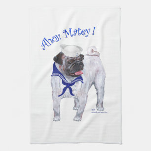 Linge De Cuisine Marin Pug