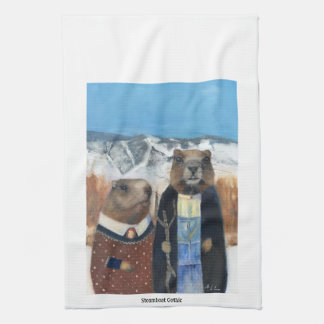 Linge De Cuisine Marmot Tea Towel (American Gothic)
