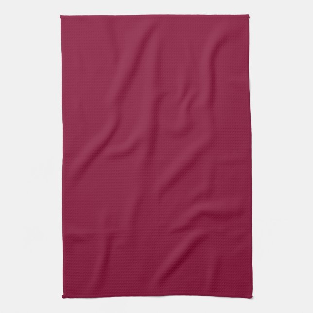 Linge De Cuisine Maroon en brique rouge Dahlia Bourgogne 2015 Tenda (Vertical)
