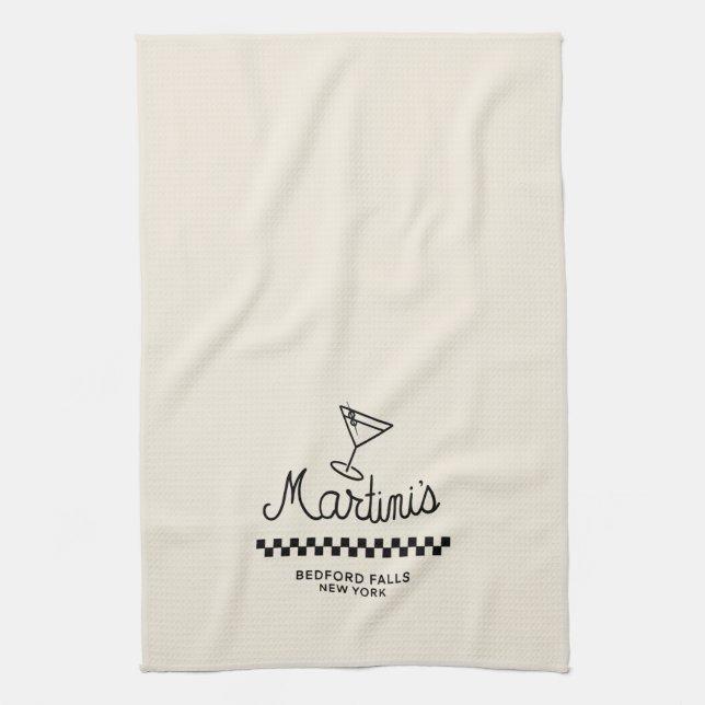Linge De Cuisine Martini's (Vertical)