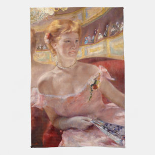 Linge De Cuisine Mary Cassatt - Femme avec collier de perle dans un