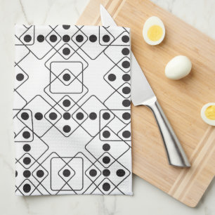 Linge De Cuisine Matrices noires