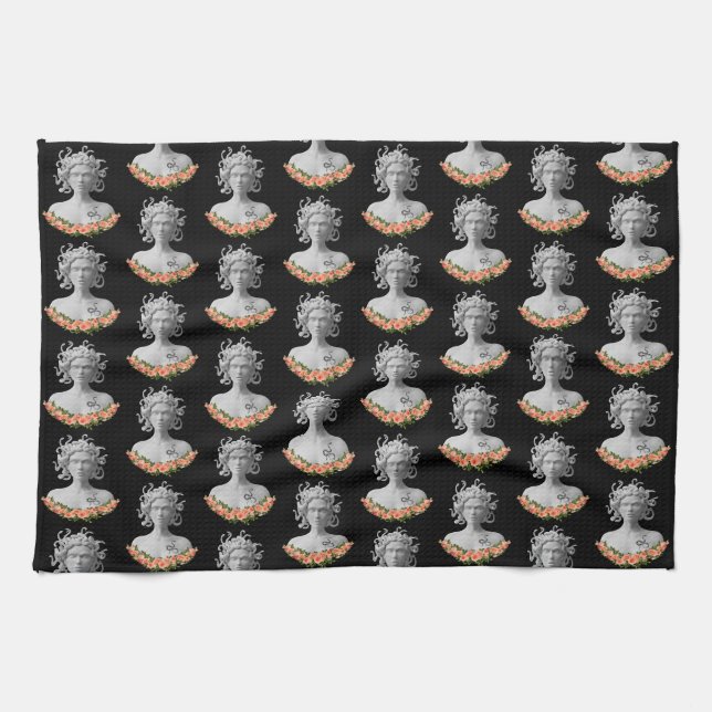 Linge De Cuisine Medusa Gorgon Mythologie grecque (Horizontal)
