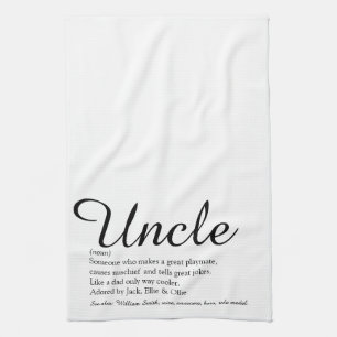 Linge De Cuisine Meilleur oncle de tous les temps, définition moder