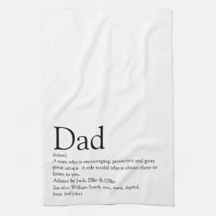 Linge De Cuisine Meilleur papa du monde, définition de papa