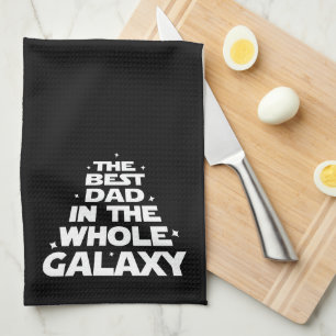 Linge De Cuisine Meilleur père dans toute la Galaxie - Fête des pèr