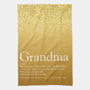 Linge De Cuisine Meilleure Grand-mère, Définition de grand-mère en
