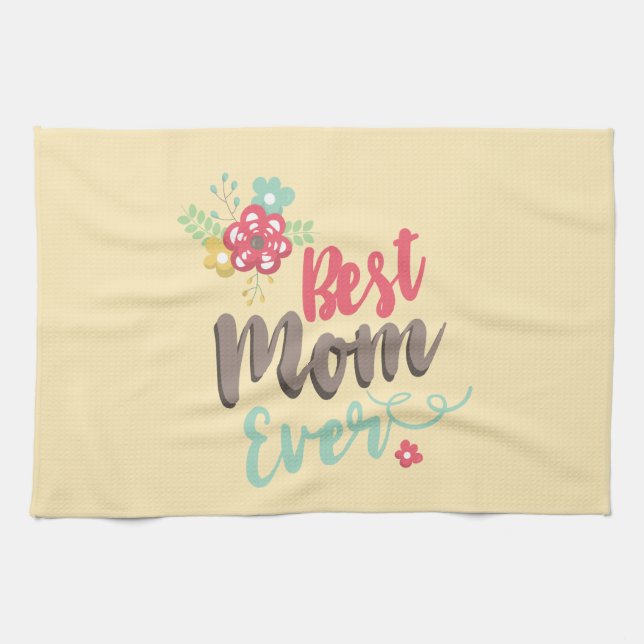 Linge De Cuisine Meilleure maman jamais (Horizontal)