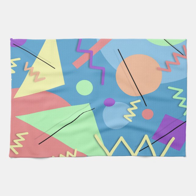 Linge De Cuisine Memphis no 4 (Horizontal)