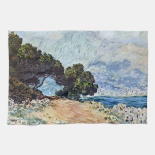 Linge De Cuisine Menton vu du Casquette Martin par Claude Monet