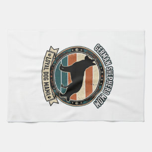 Linge De Cuisine Mère Berger Allemand Vintage T-Shirt pour Amoureux