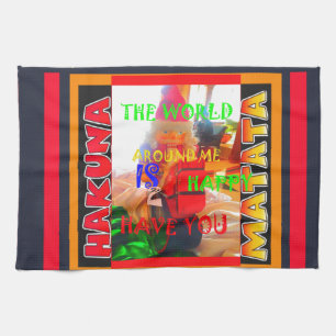 Linge De Cuisine Merry Christmas The world around me is happy to ha