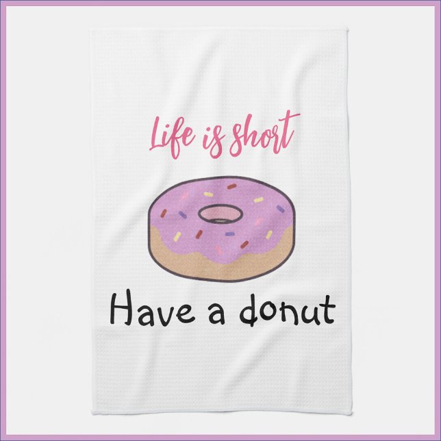 Linge De Cuisine Mignonne Avoir Une Donut (Créateur téléchargé)