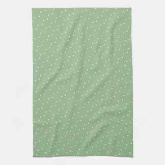 Linge De Cuisine Minimalist Dusty Sage Tiny Triangles 