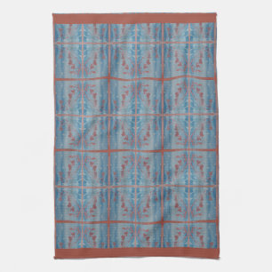 Linge De Cuisine Miroir Winter Harebell