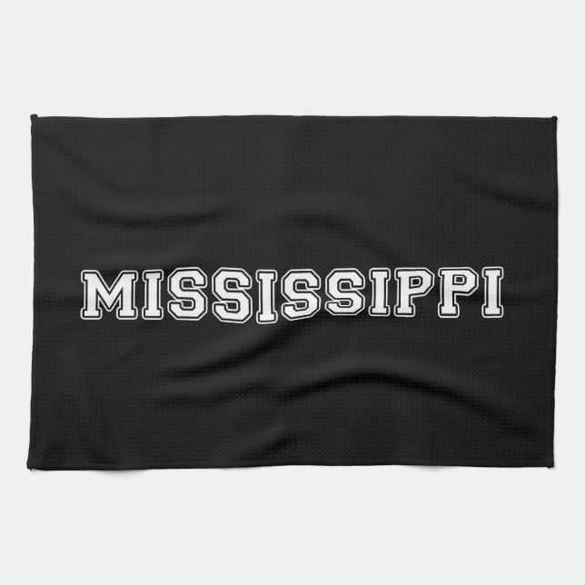 Linge De Cuisine Mississippi (Horizontal)