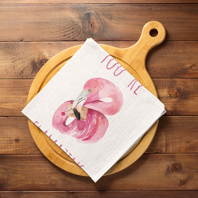 Linge De Cuisine Moderne Vous Flamazirez Beauté Flamant rose rose (Créateur téléchargé)