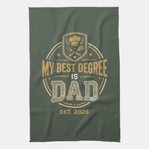 Linge De Cuisine Mon meilleur diplôme est papa a créé la fête des p