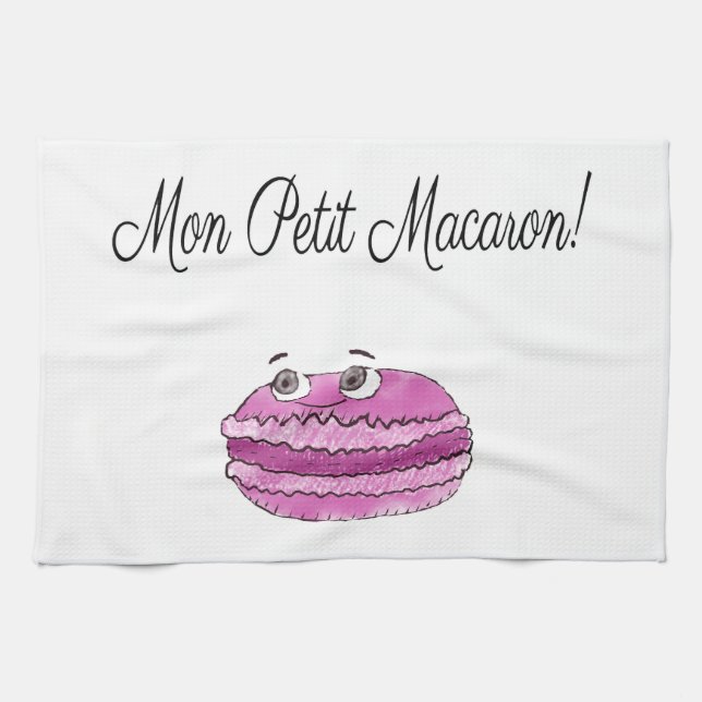Linge De Cuisine Mon Petit Macaron (Horizontal)