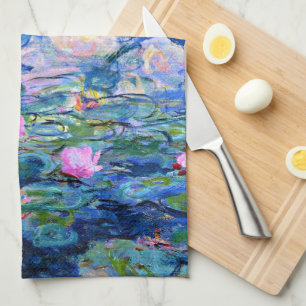 Linge De Cuisine Monet, Lys D'Eau, 