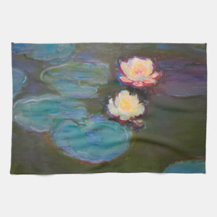 Linge De Cuisine Monet Water Lys Pond Nénuphars Peinture