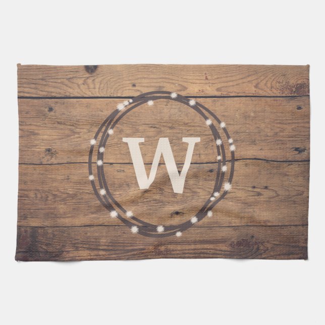 Linge De Cuisine Monogram design (Horizontal)