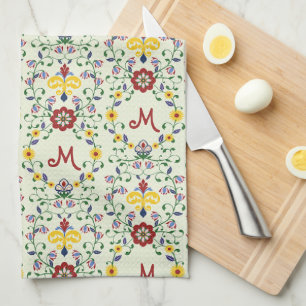 Linge De Cuisine Monogramme scandinave Motif scandinave de roupie n