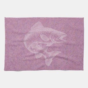 Linge De Cuisine Montée saumon