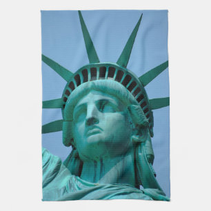 Linge De Cuisine Monuments   Statue de Liberty Face
