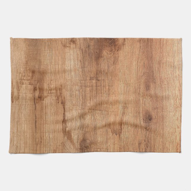 Linge De Cuisine morceau de bois ancien (Horizontal)