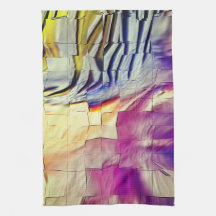 Mosaïque de texture en rose jaune et doux sculpté