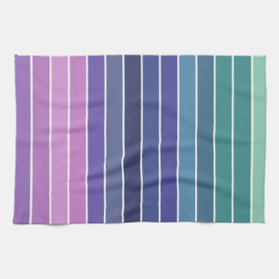 Linge De Cuisine Motif à bandes multiples