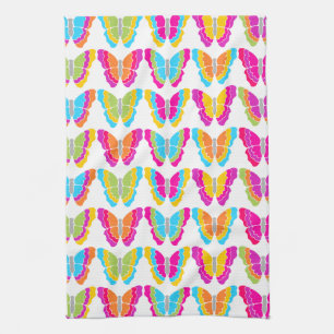 Linge De Cuisine Motif à papillon arc-en-ciel mignon