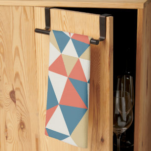 Linge De Cuisine Motif Abstrait géométrique couleur minimaliste