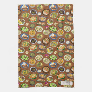 Linge De Cuisine Motif alimentaire philippin