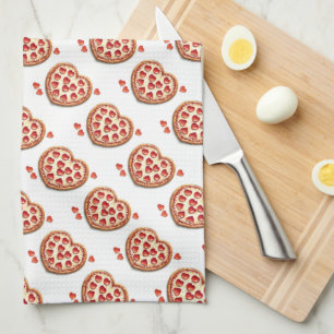 Linge De Cuisine Motif Amoureux de Pizza 