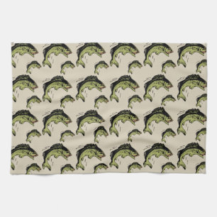 Linge De Cuisine Motif bas Tan