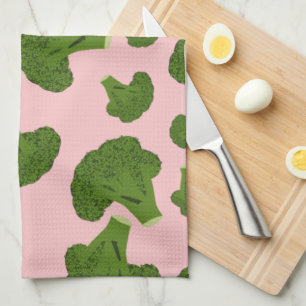 Linge De Cuisine Motif Broccoli
